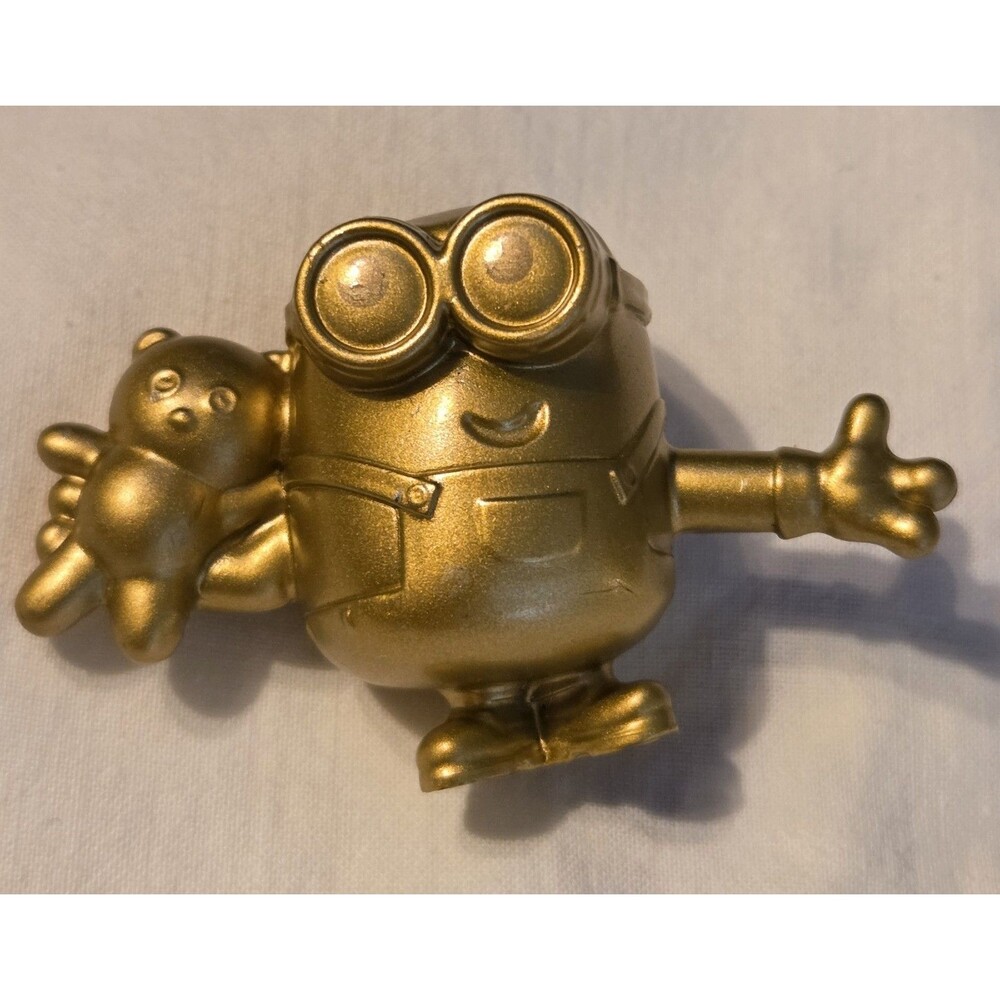 McDonald’s 2019 Minions Gold Minion Teddy Bear Bob No.15